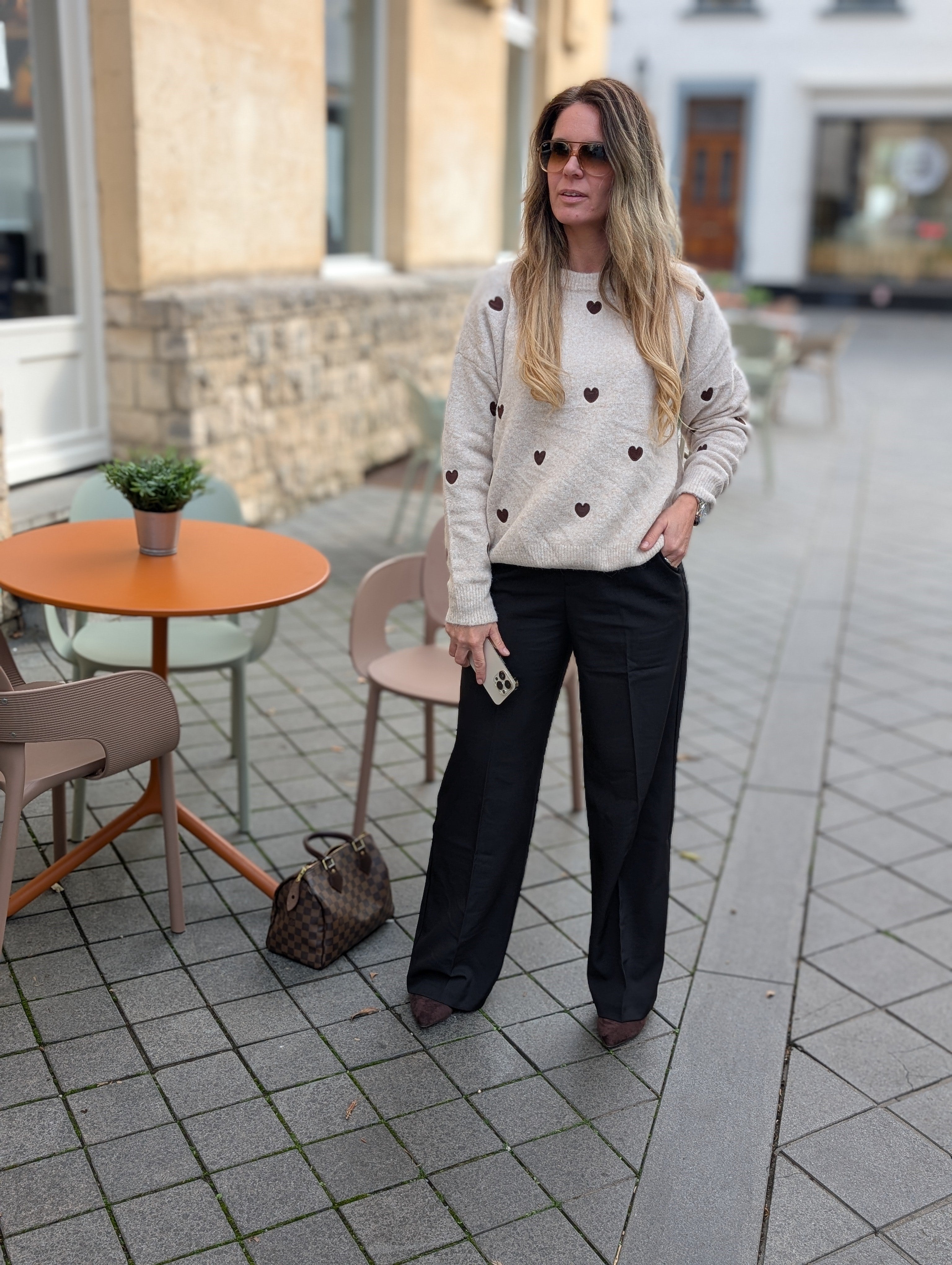 Zwarte Dames Pantalon