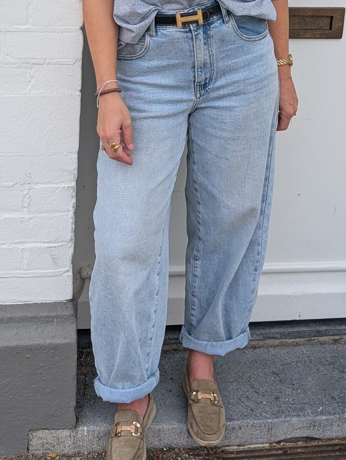 Barrel Jeans Light Blue