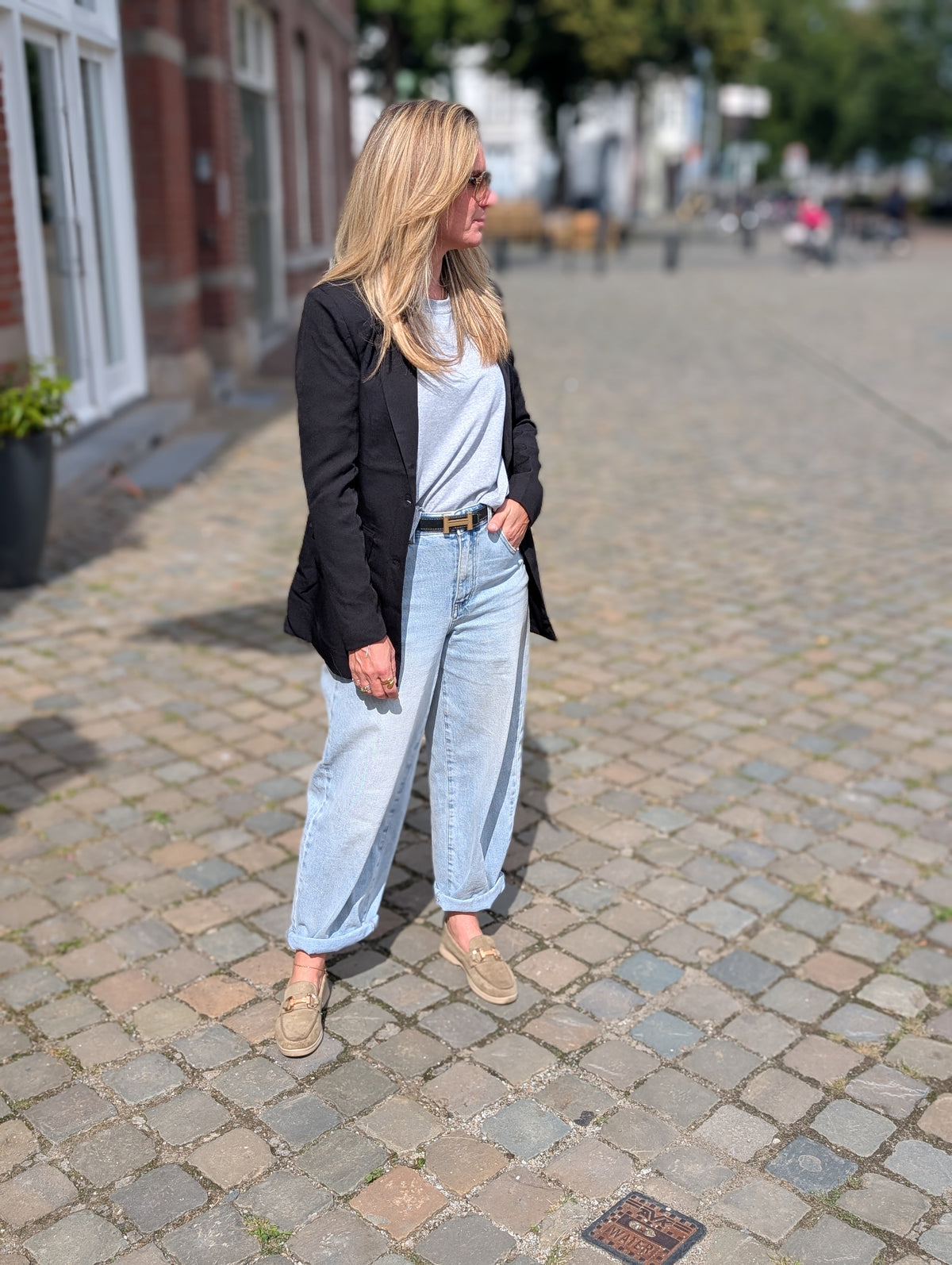 Klassieke Zwarte Tailored Blazer