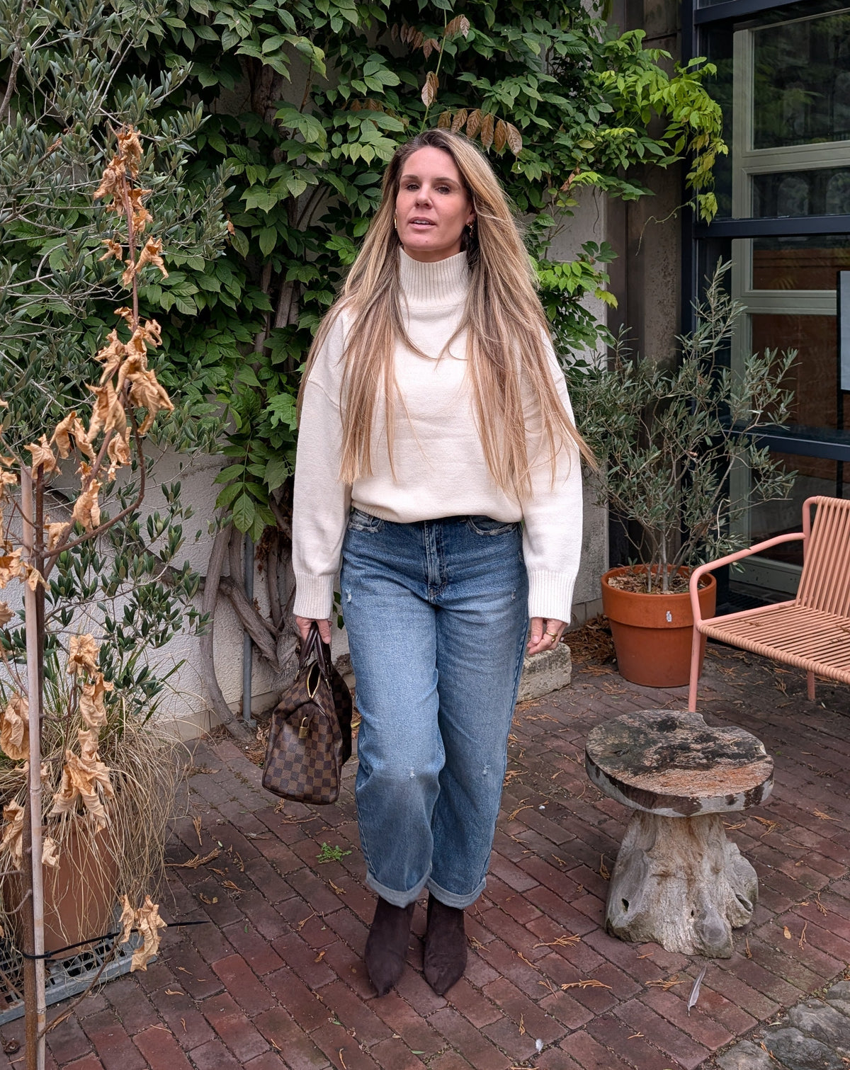 Gebreide Coltrui – Ecru