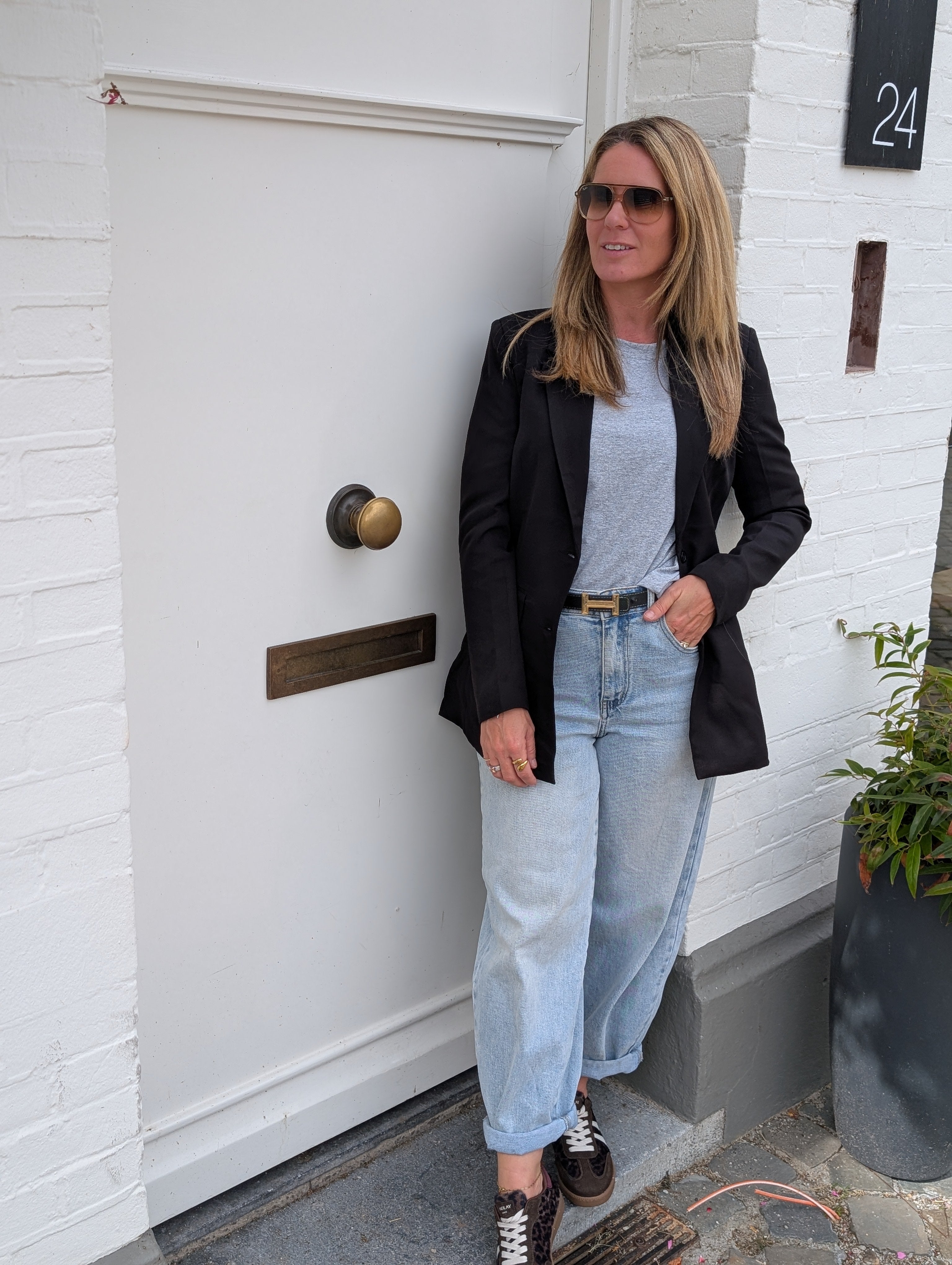 Klassieke Zwarte Tailored Blazer