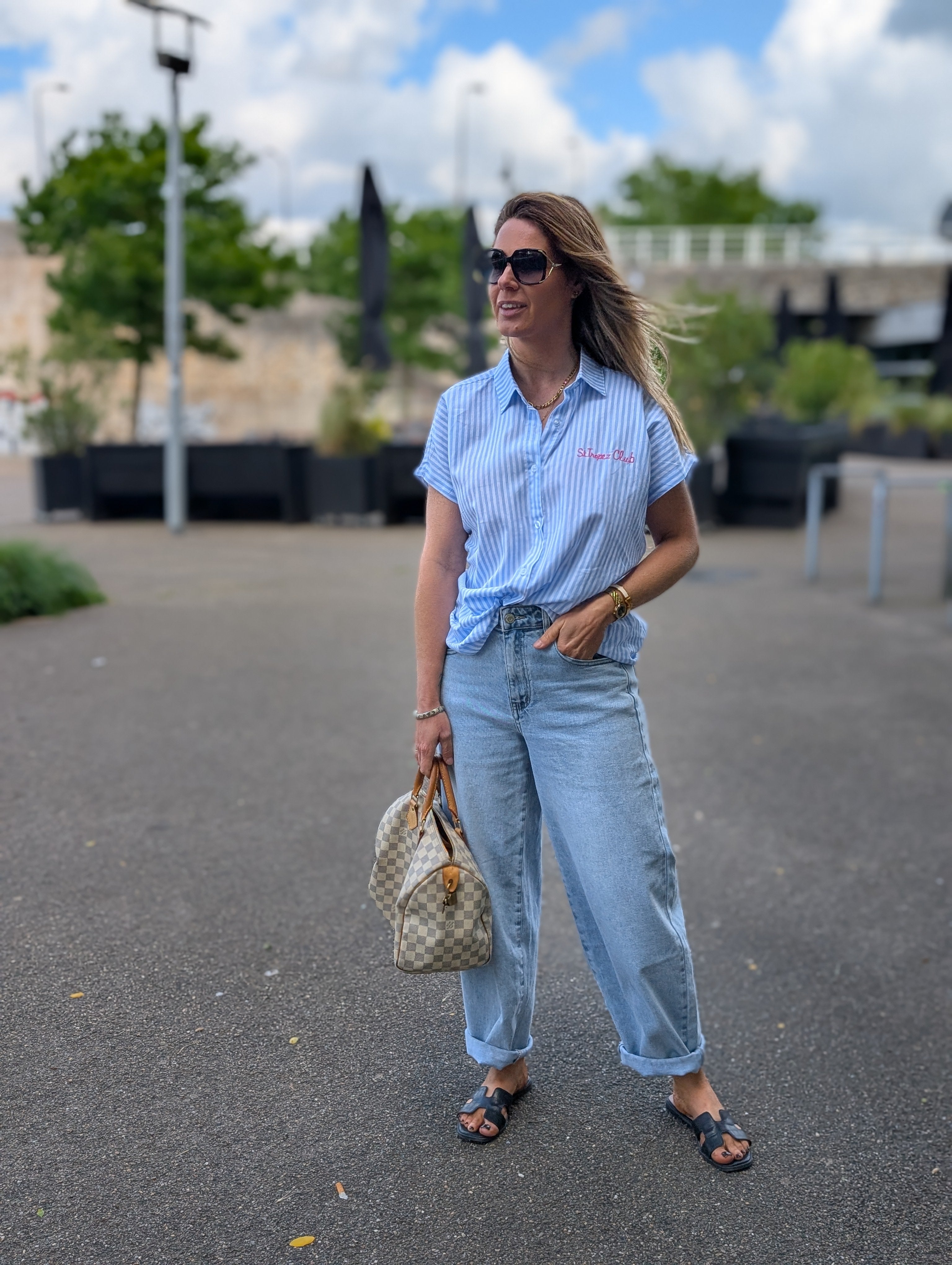 Barrel Jeans Light Blue