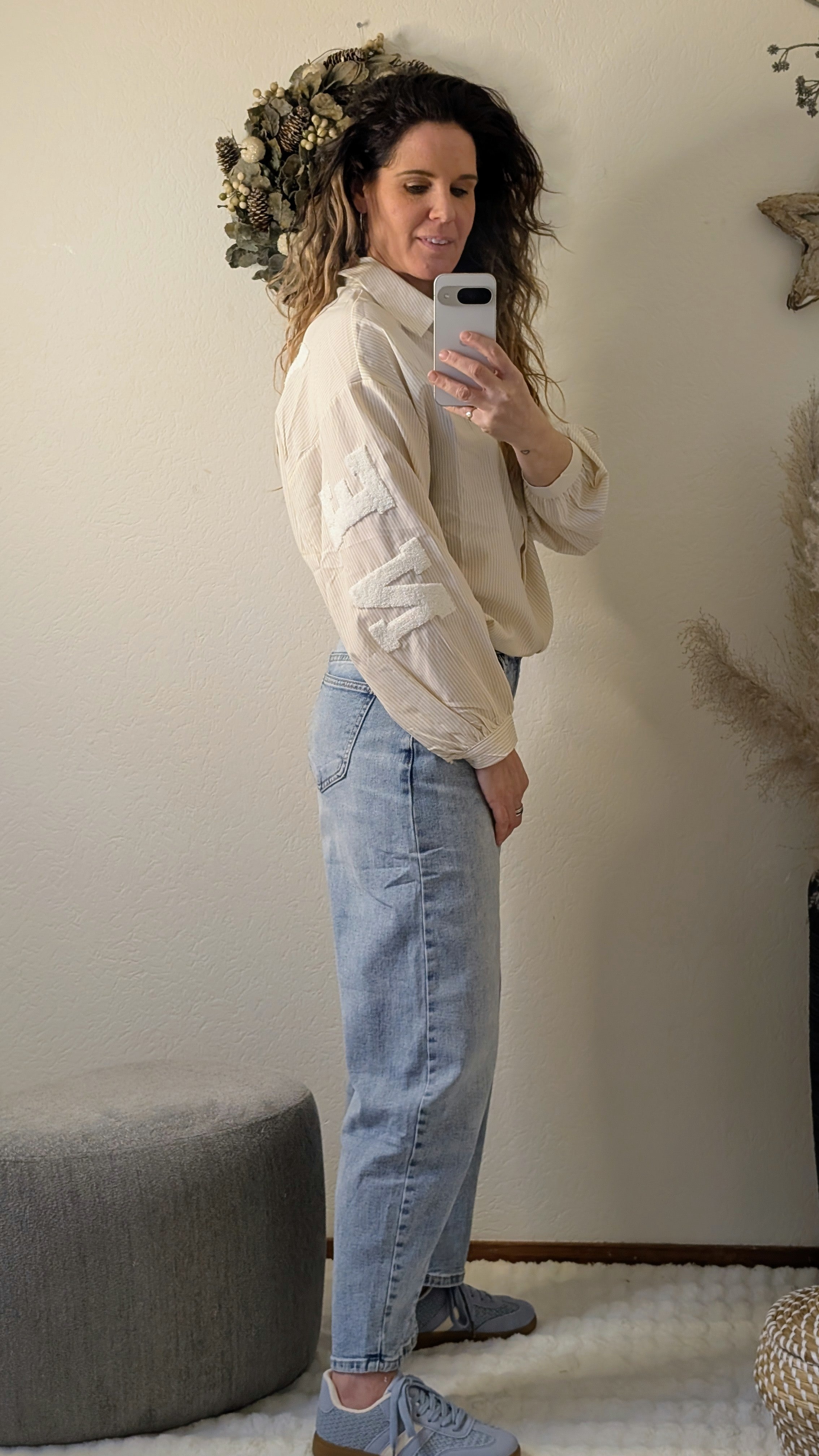 Oversized Dames Blouse New york