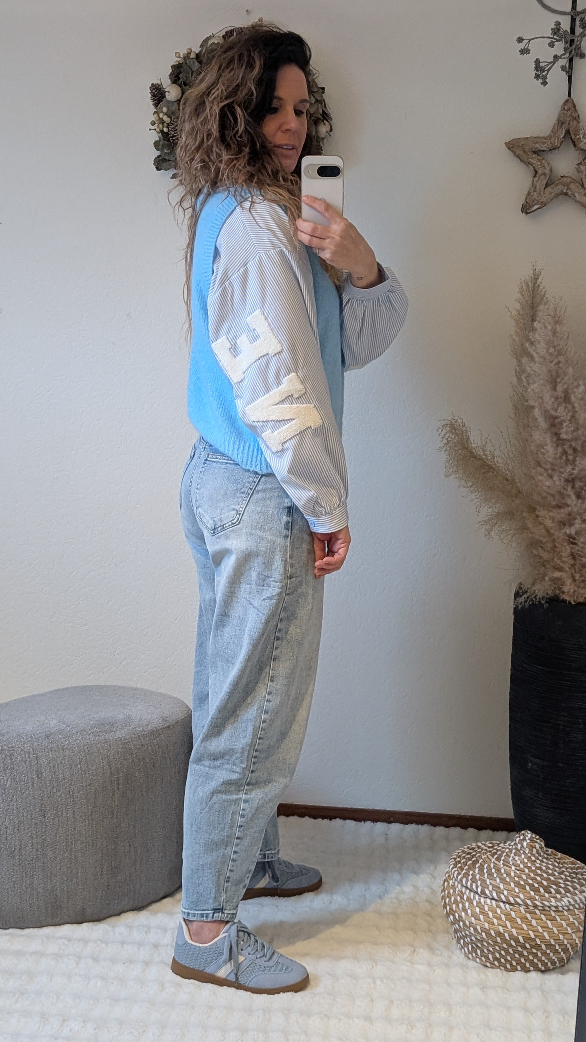 Oversized Dames Blouse New york