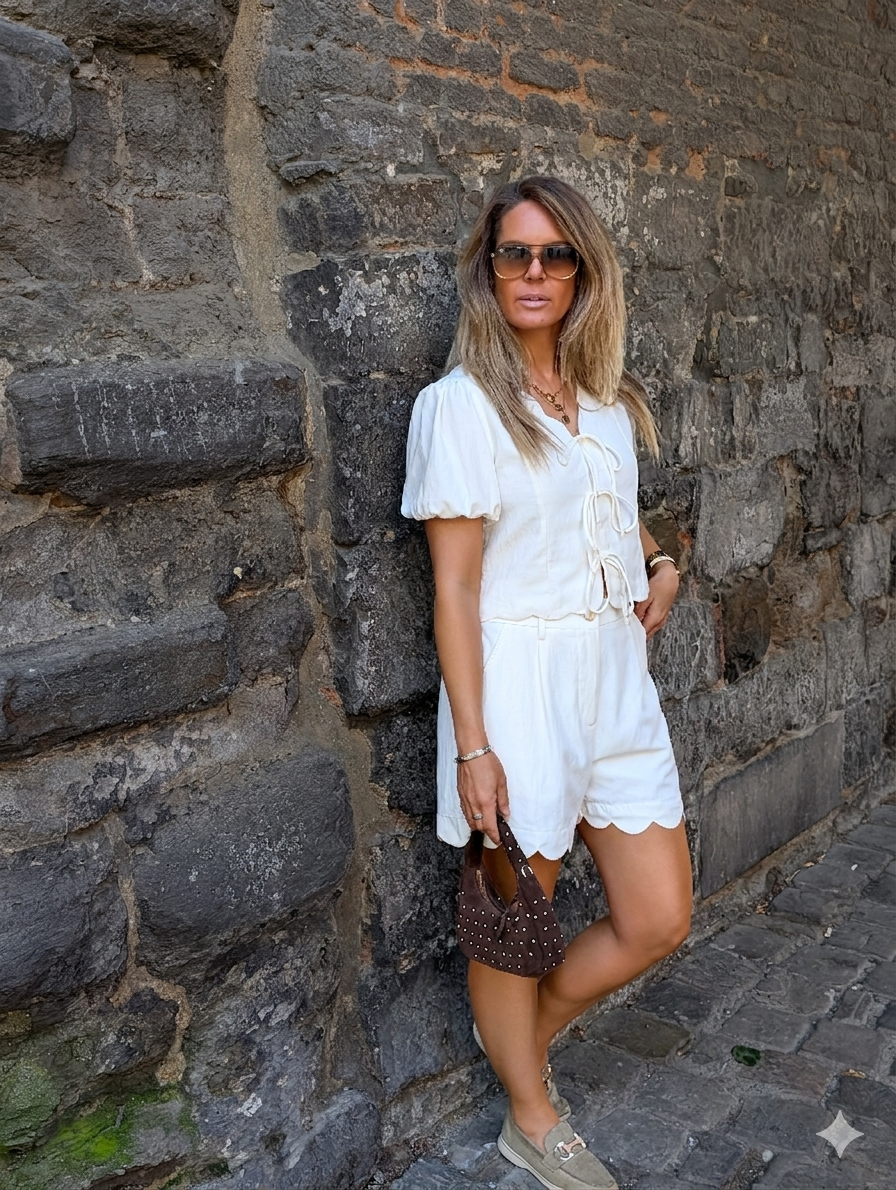Scalloped Shorts