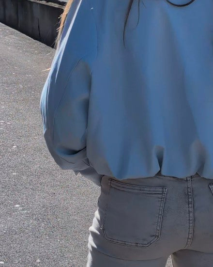 Trenchcoat hemels blauw