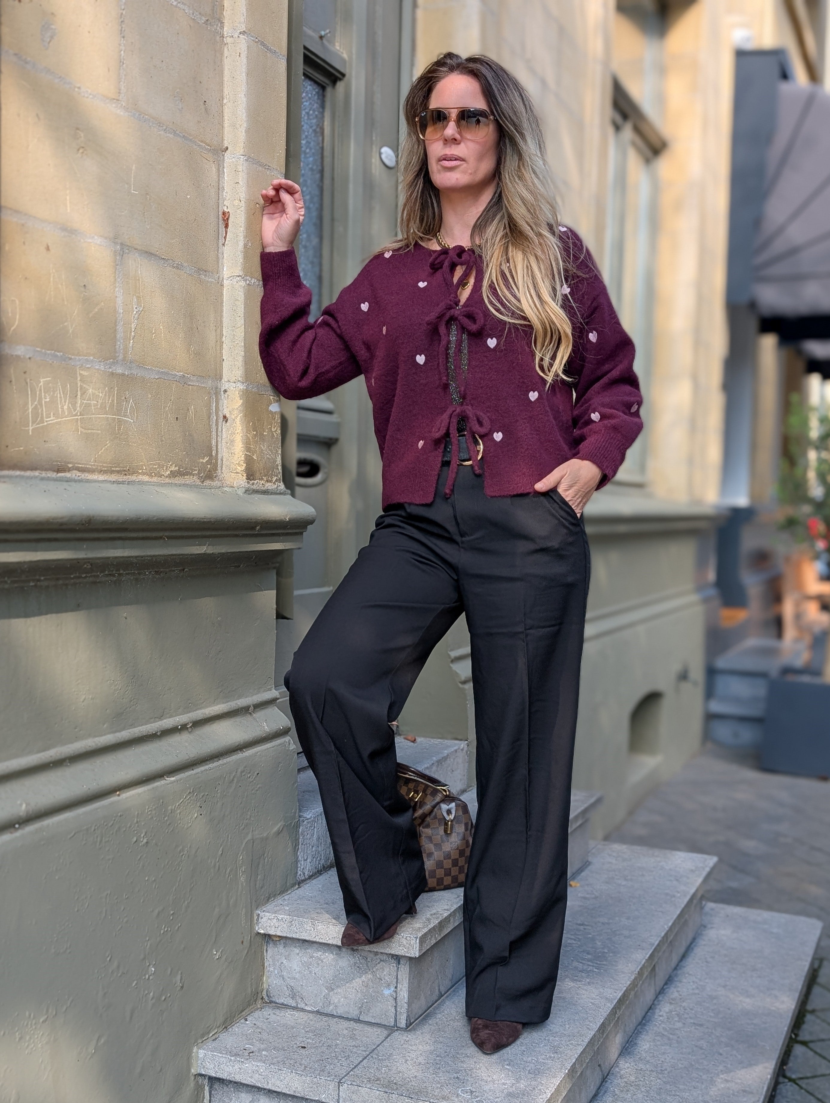 Pantalon Miep zwart