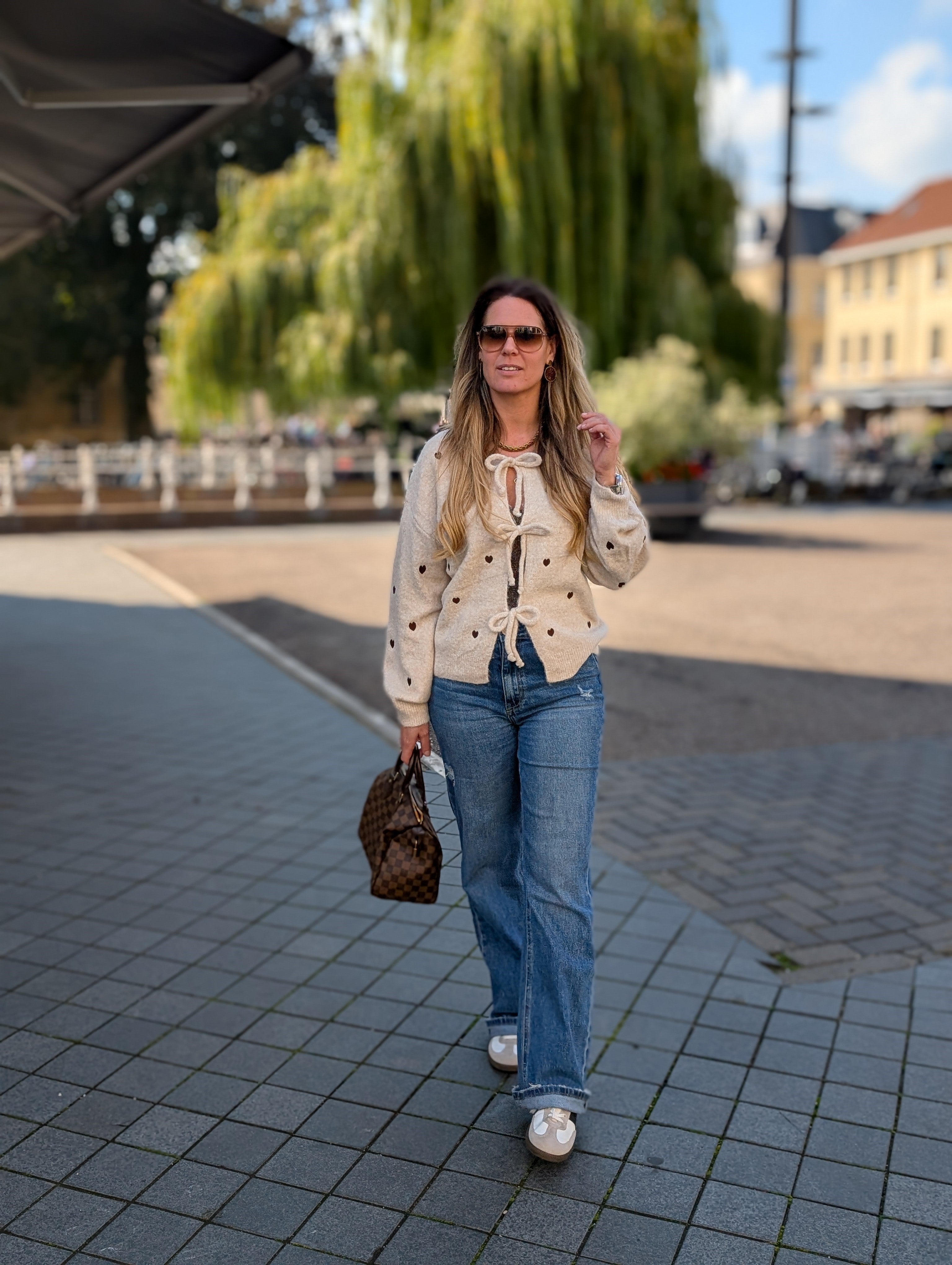 Cozy vest hartjes