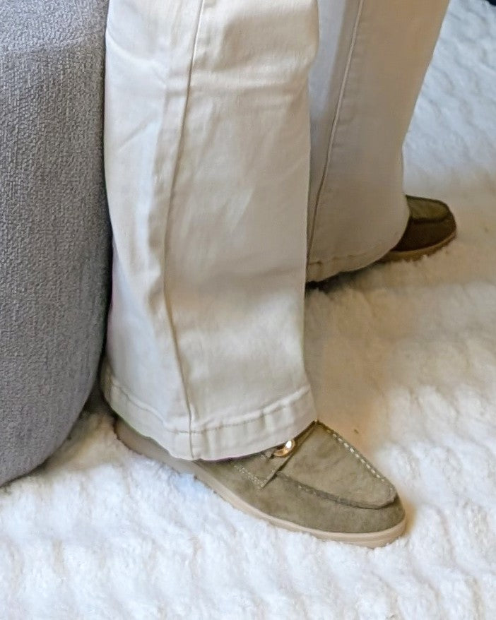 Loafers met gesp