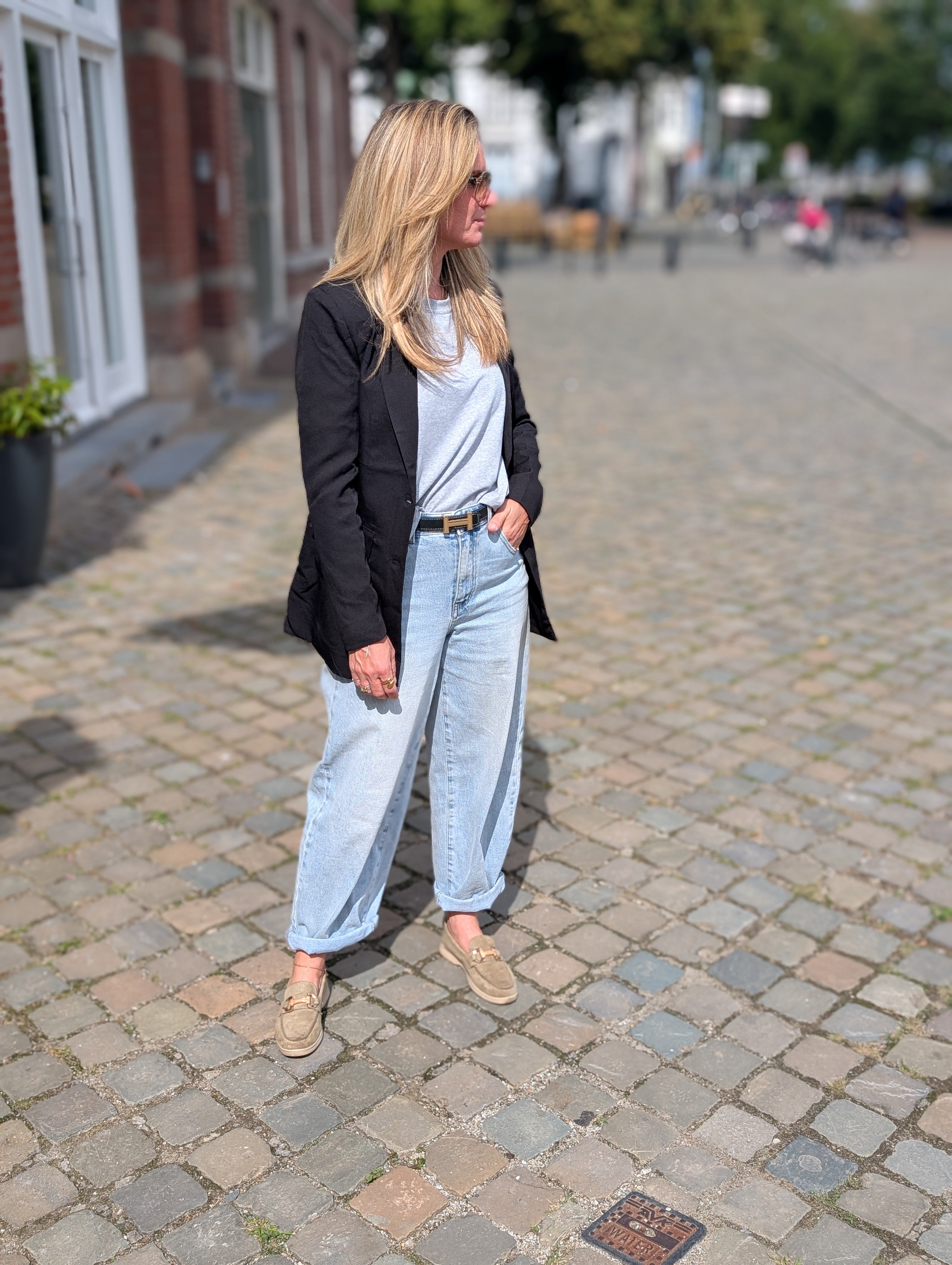 Klassieke Zwarte Tailored Blazer