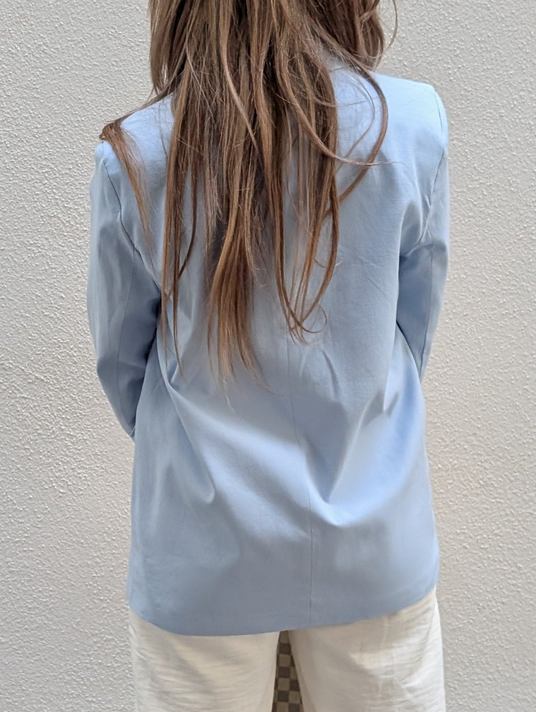 Lichtblauwe Blazer – Fris, Tijdloos Elegant