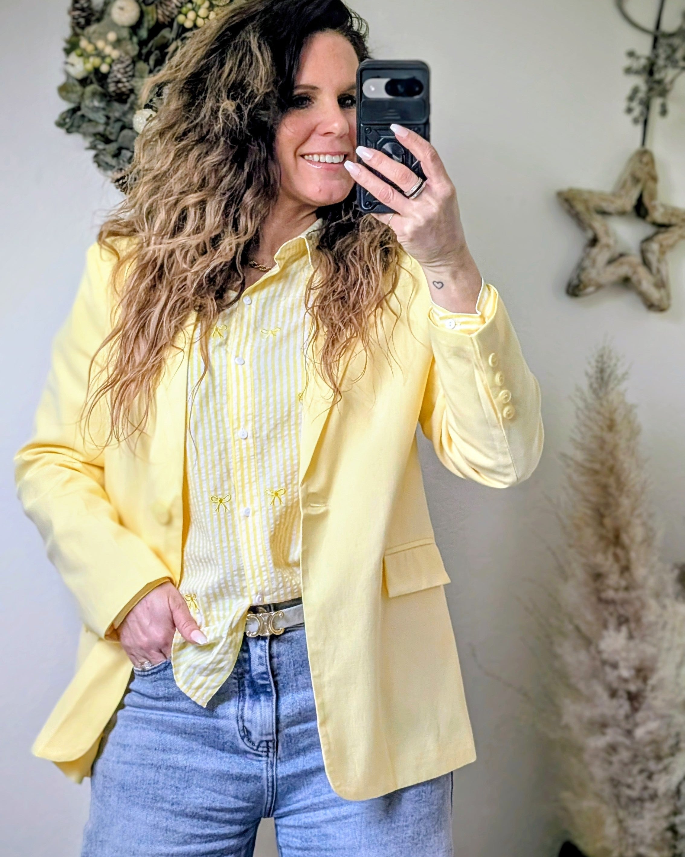 Lichtgele Blazer – Fris, Tijdloos Elegant