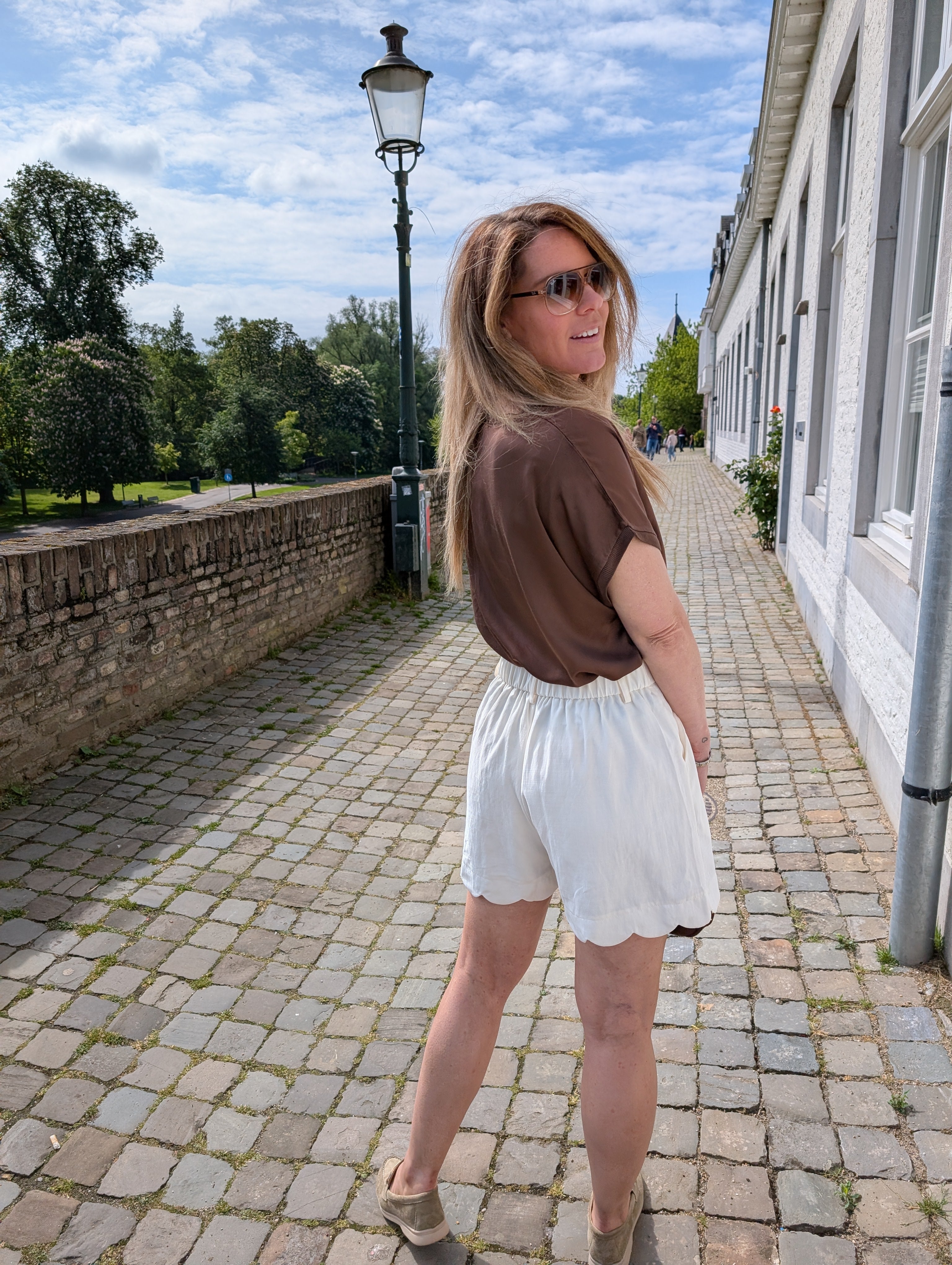 Scalloped Shorts