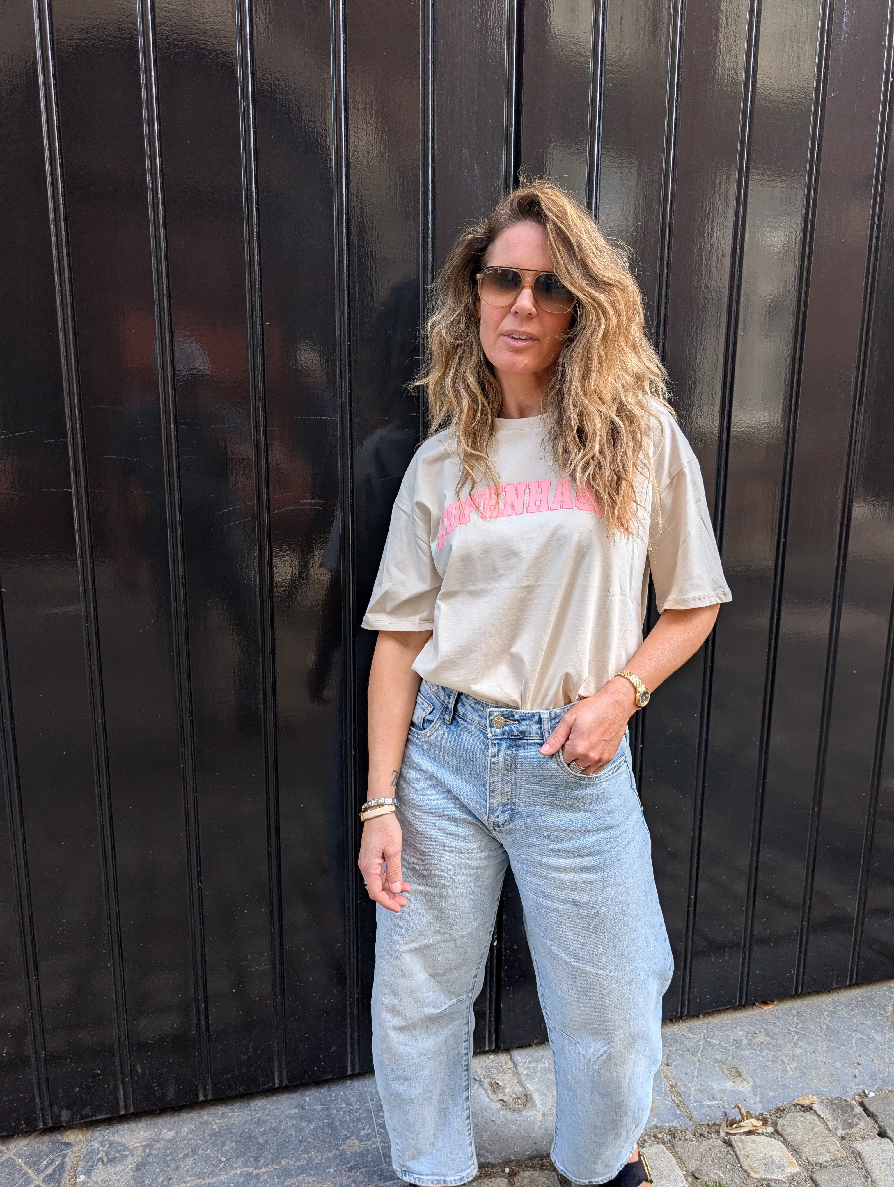 Copenhagen Graphic Tee – One Size Pastel Edition