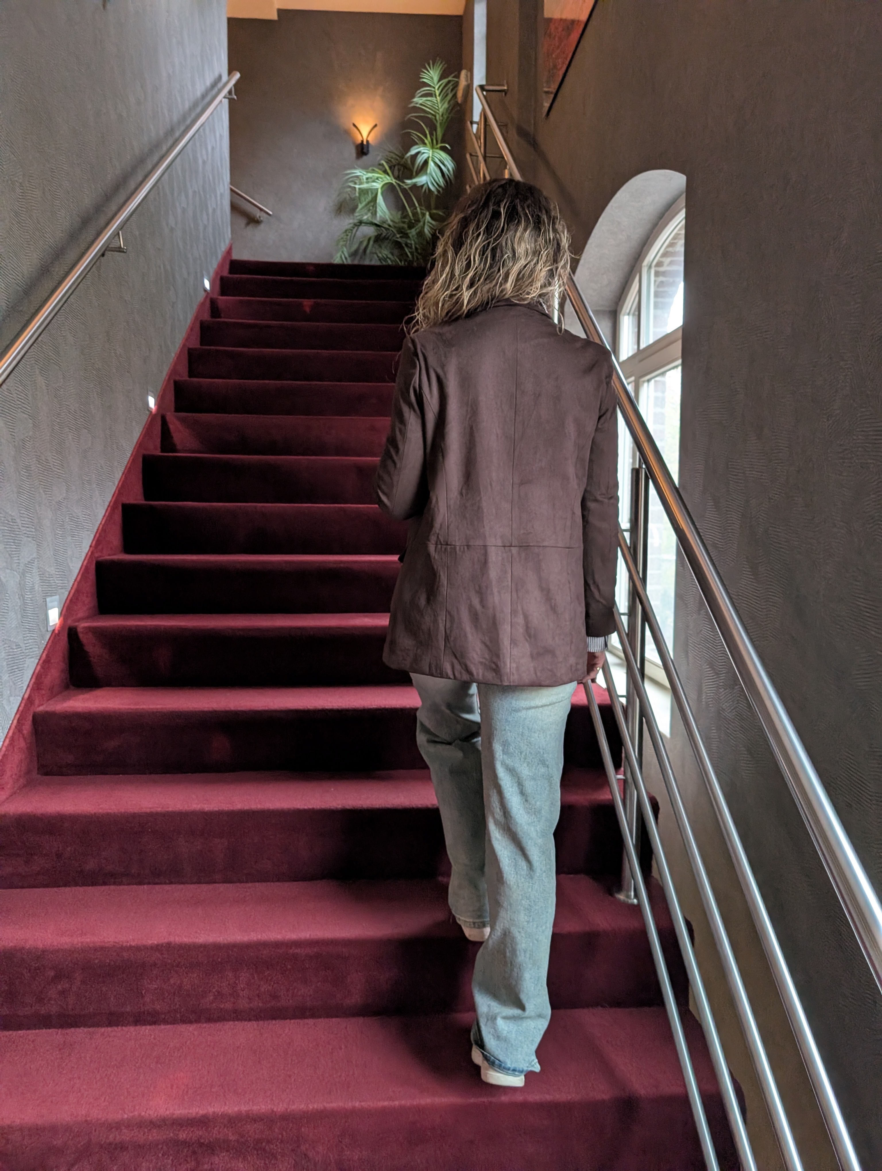 Oversized Bruine Blazer