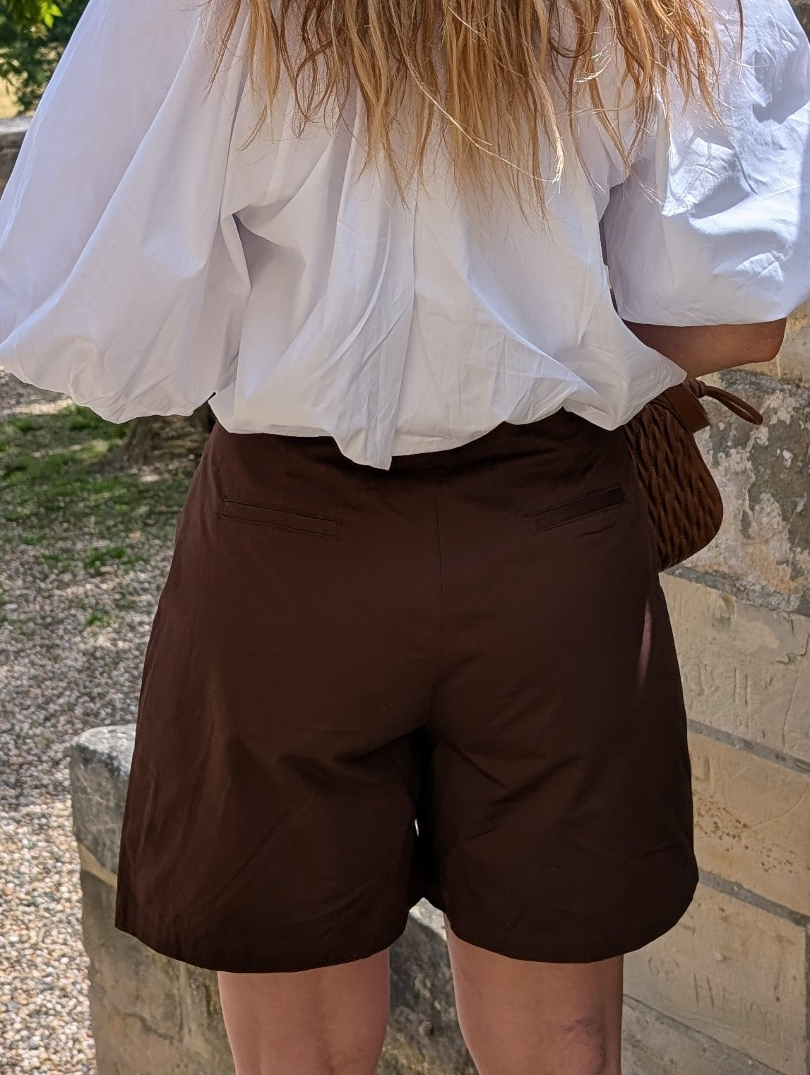 Tijdloze bruine dames  chino short