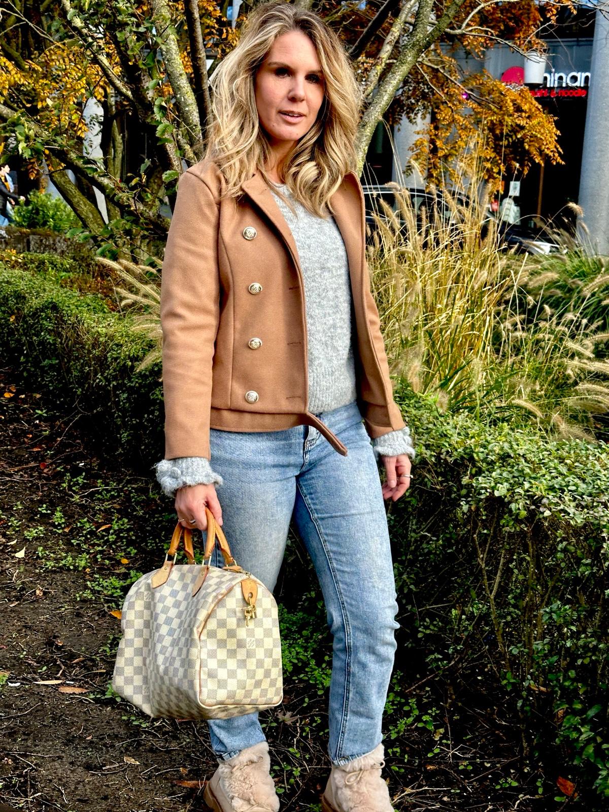 Trenchcoat Kort  Camel