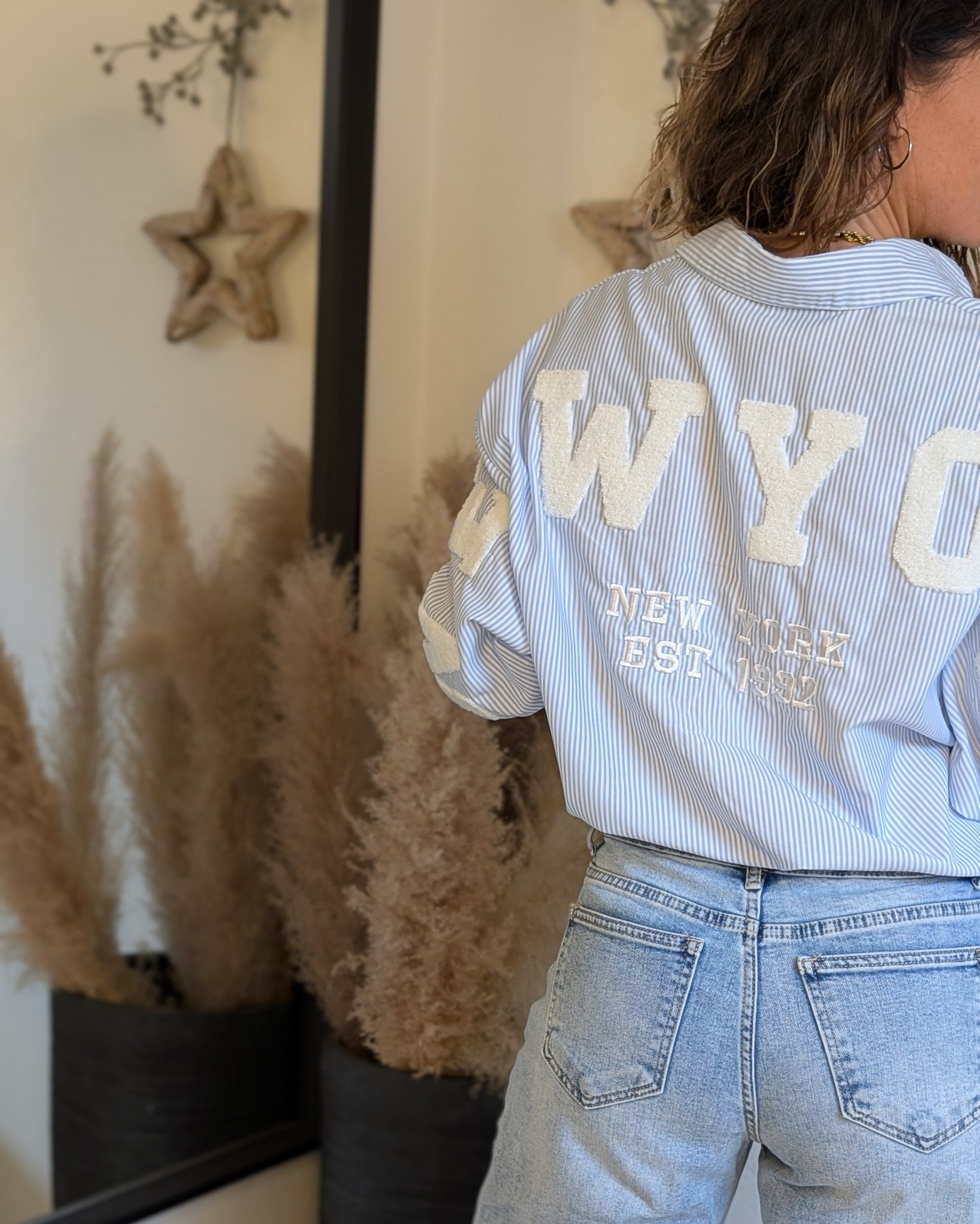 Oversized Dames Blouse New York