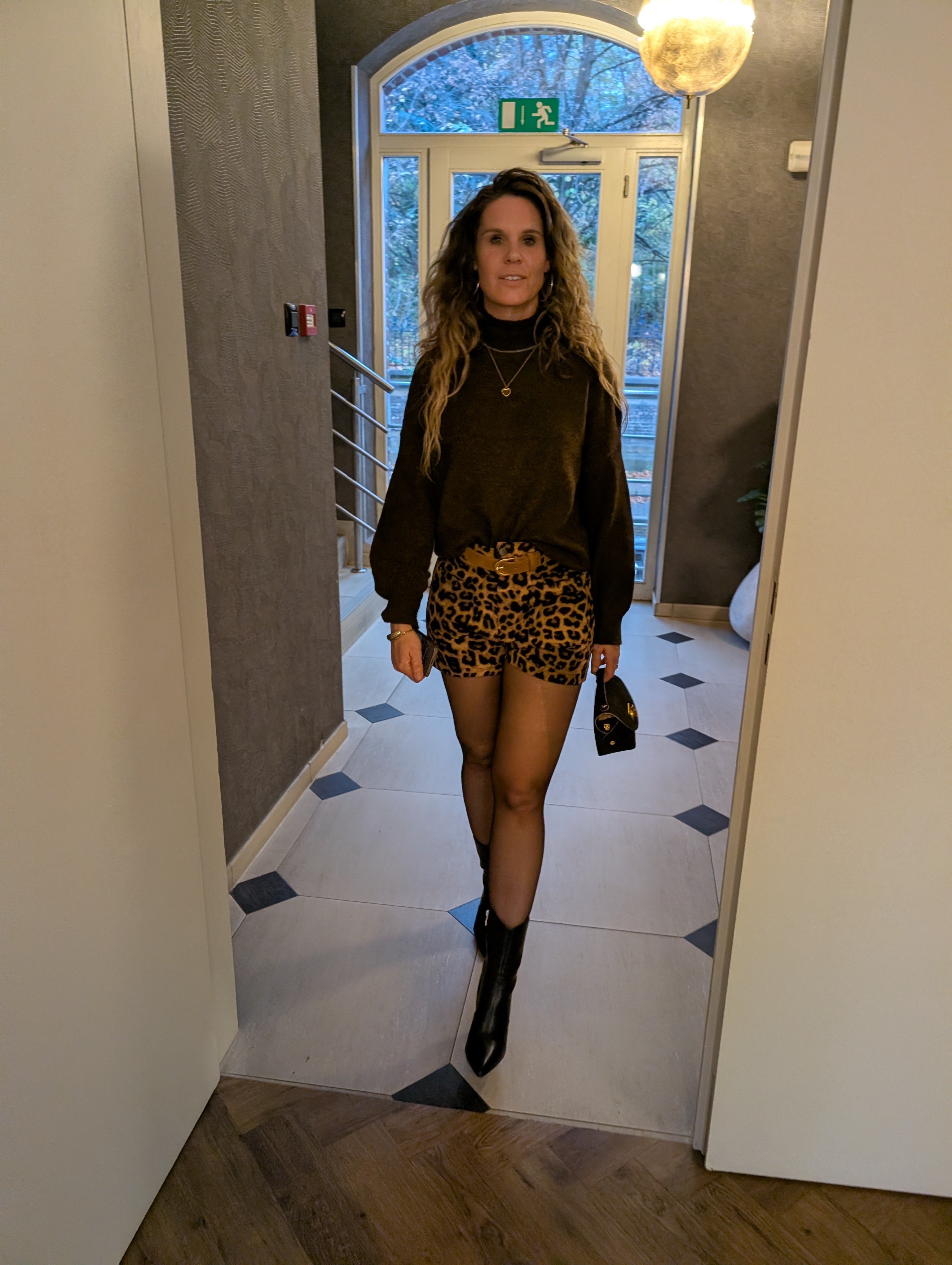 Oversized Bruine Blazer