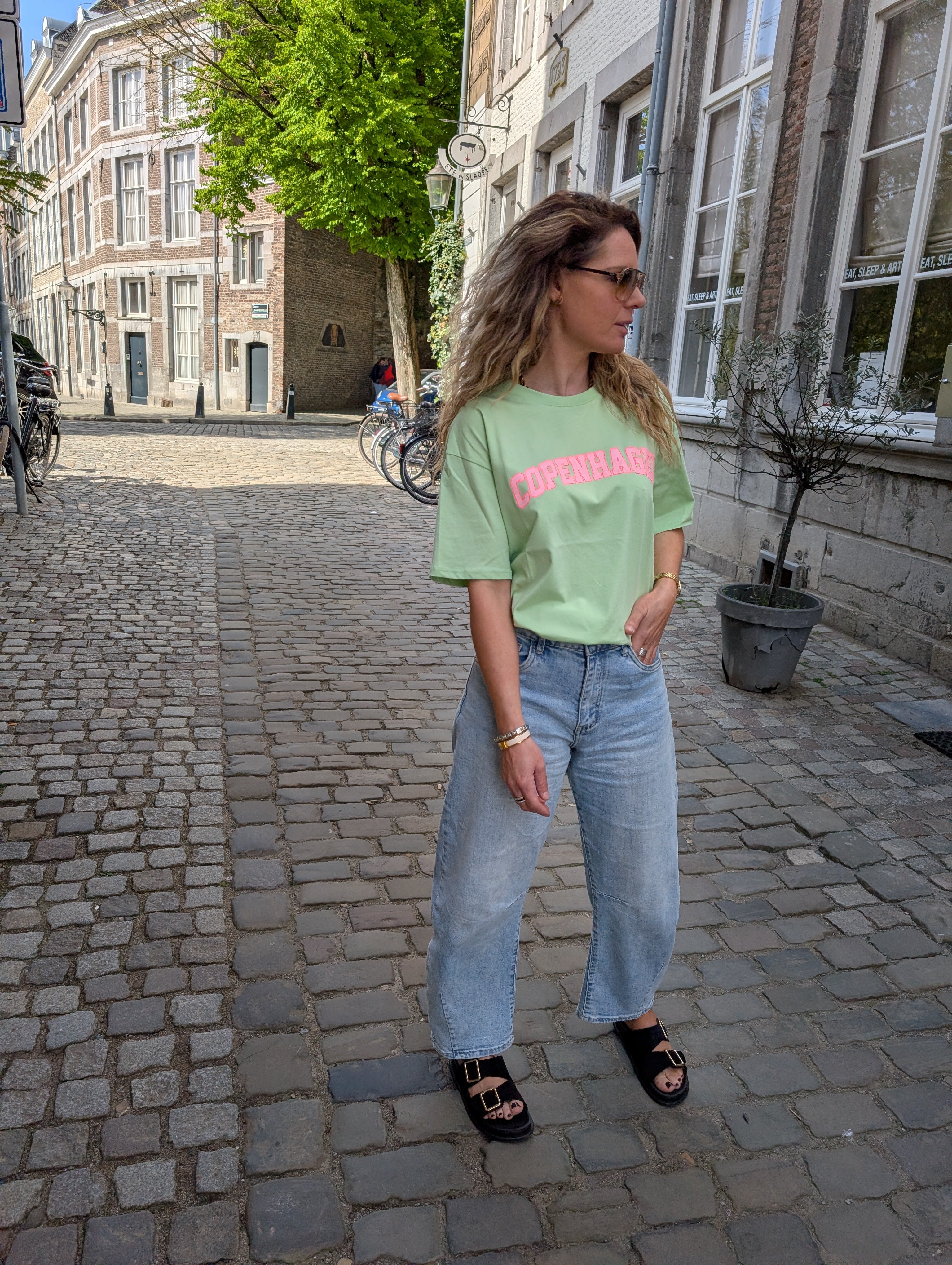 Copenhagen Graphic Tee – One Size Pastel Edition