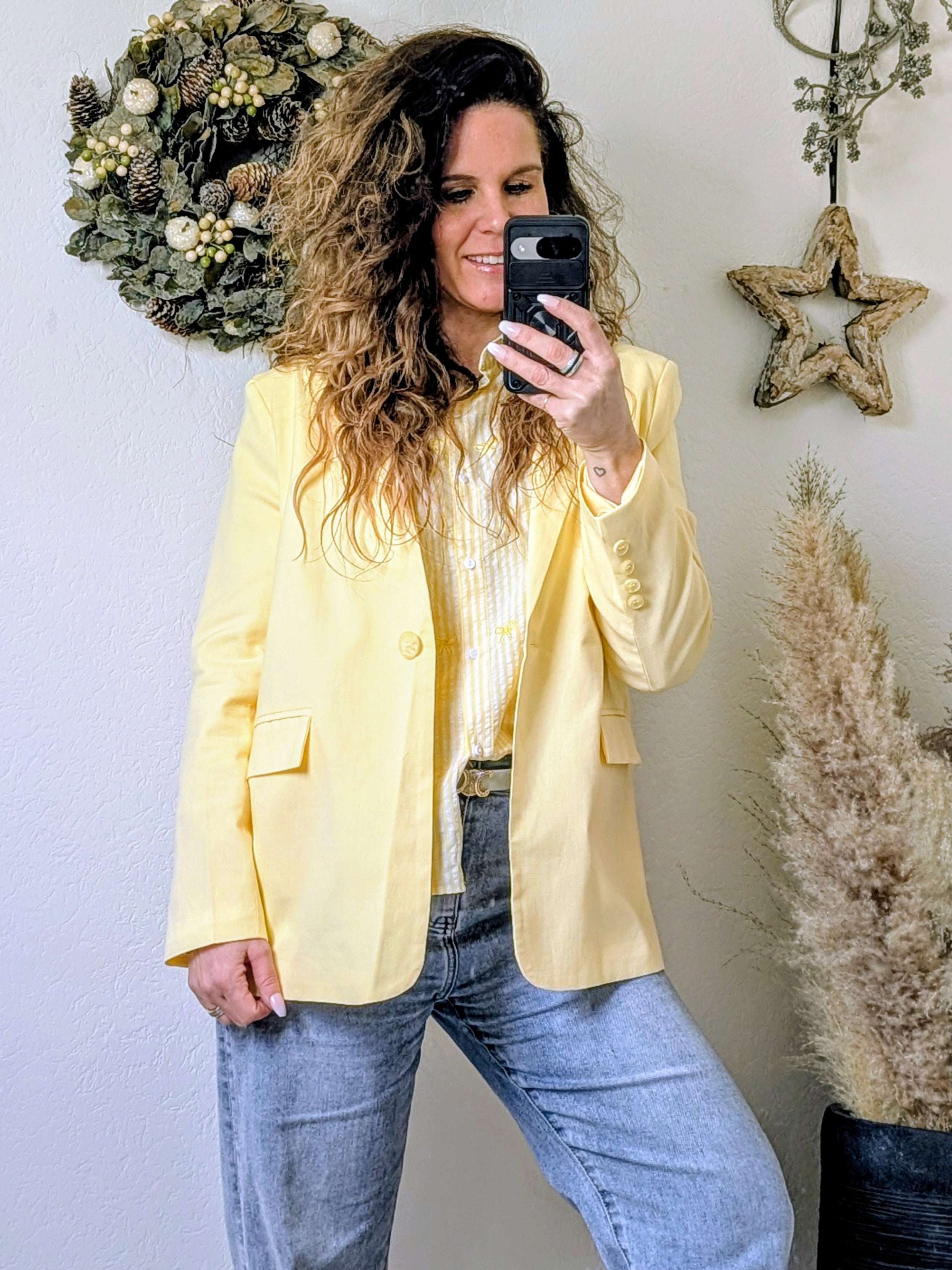 Lichtgele Blazer – Fris, Tijdloos Elegant