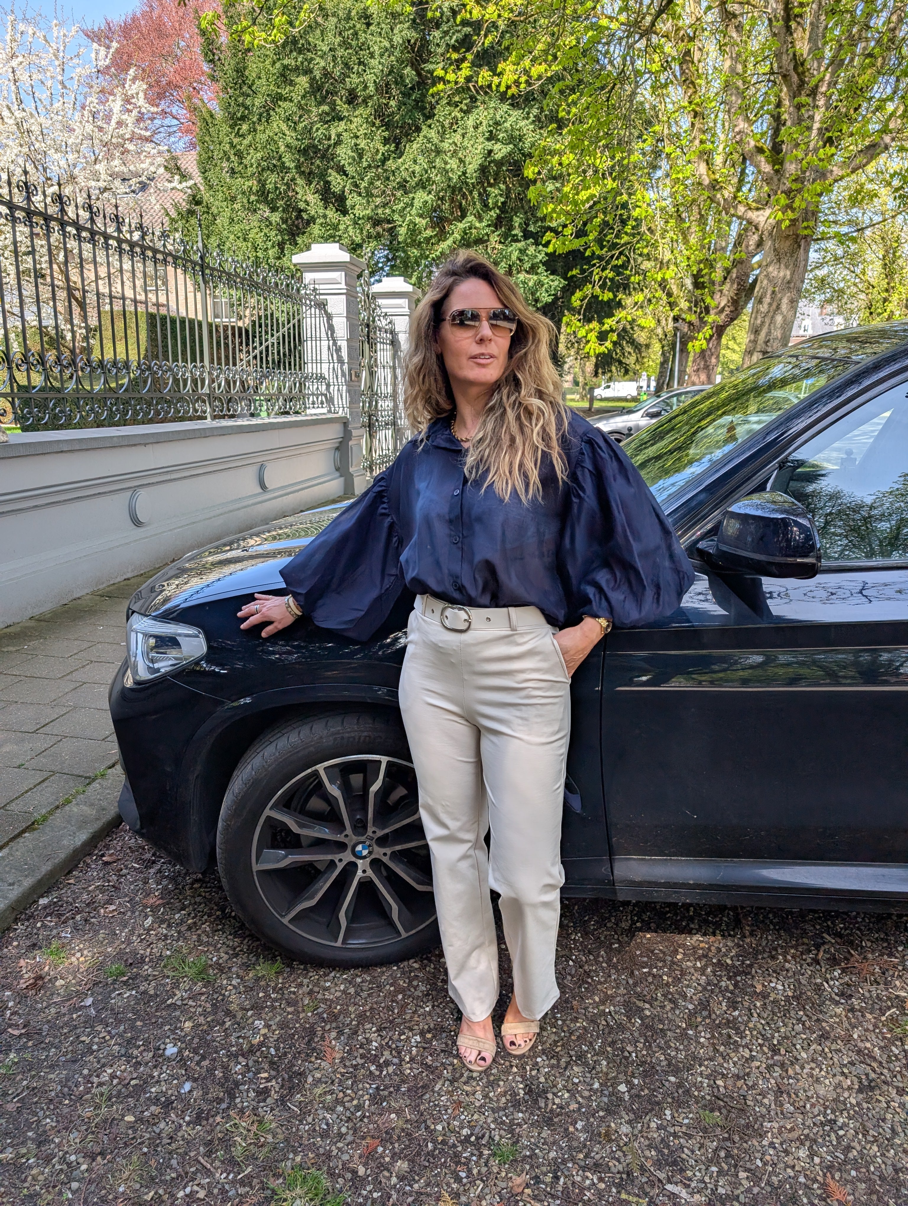 Chic Voile Puff Blouse