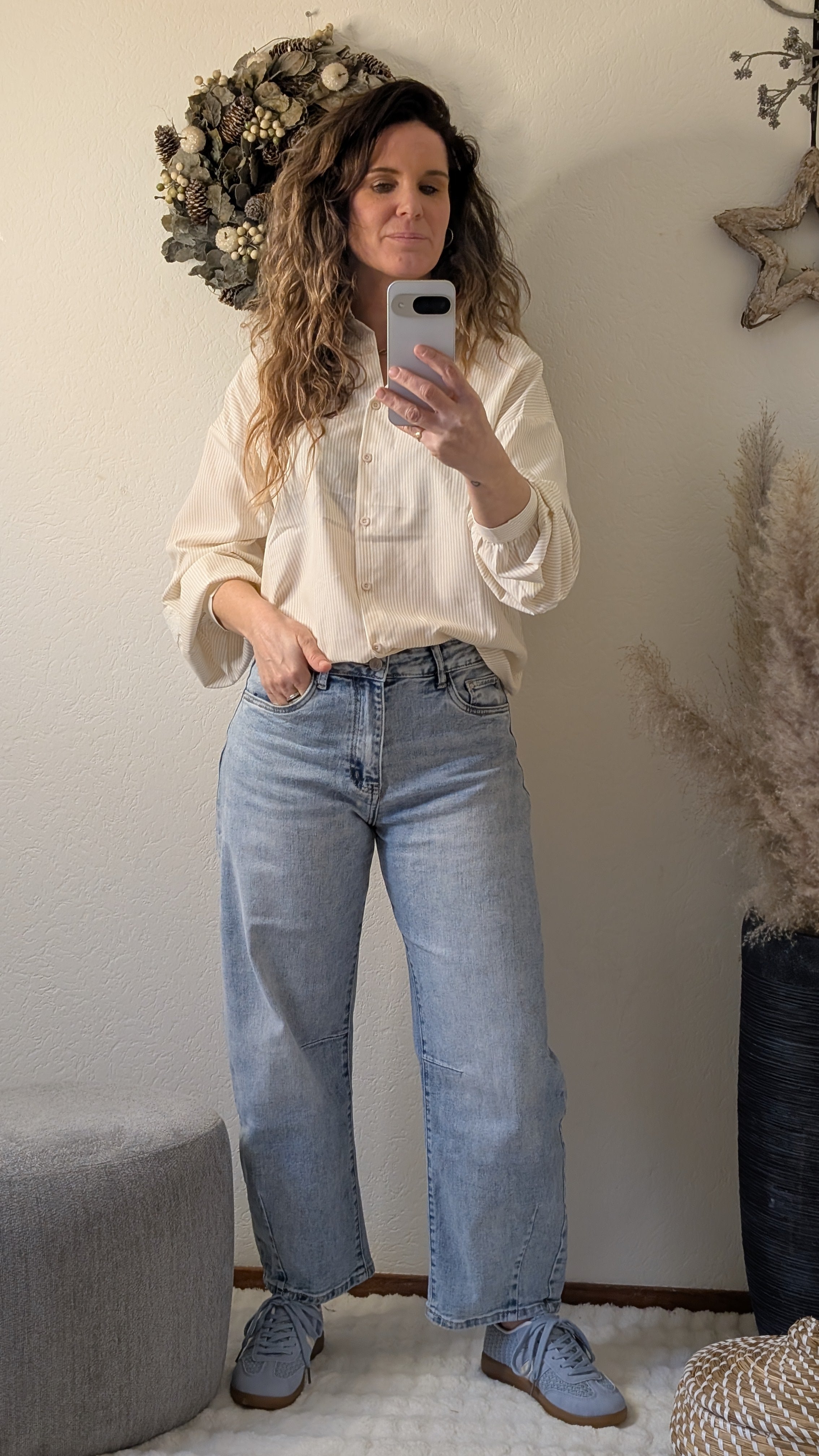 Oversized Dames Blouse New york