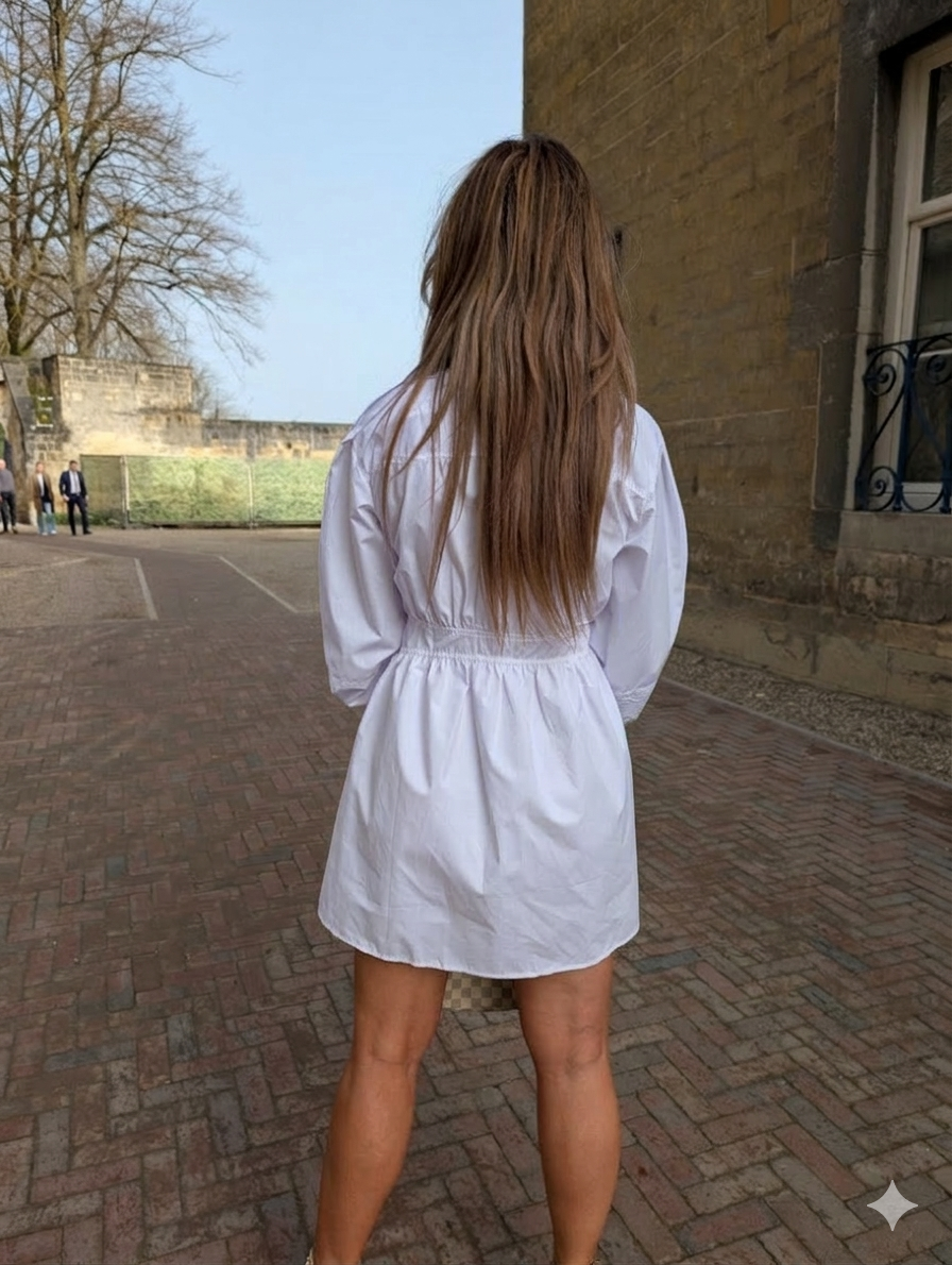 Jurk met Strik Ceintuur