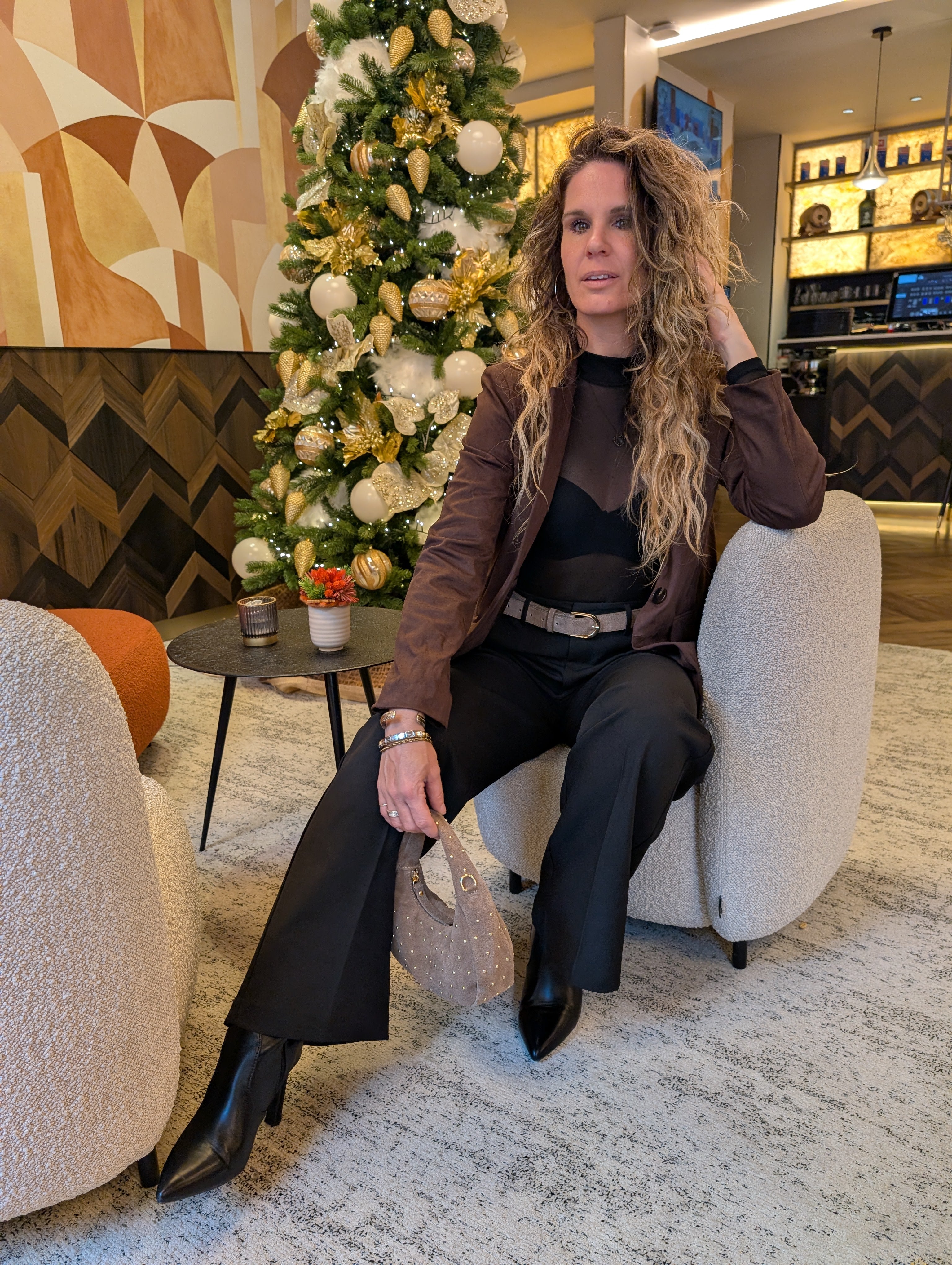 Zwarte Dames Pantalon