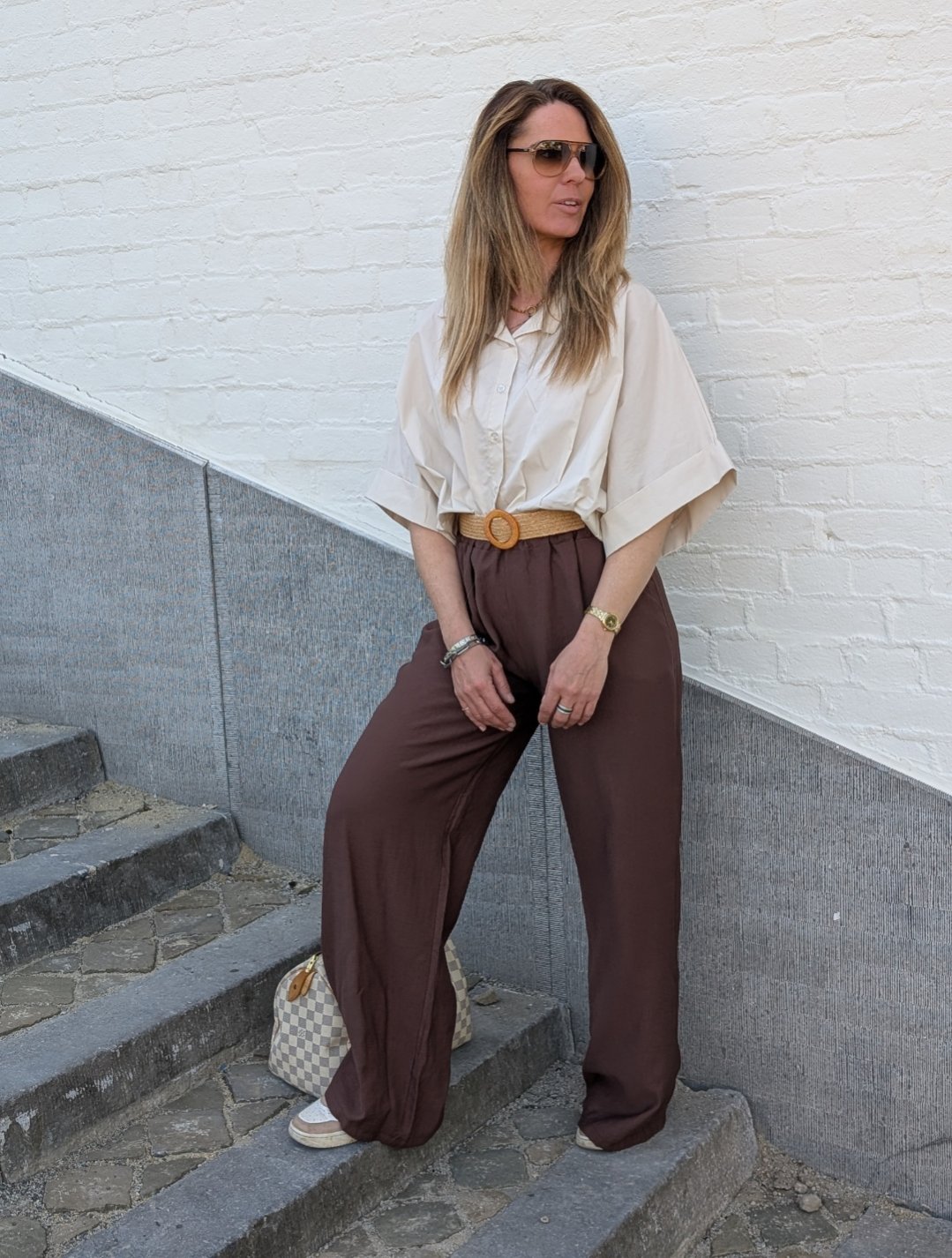 Crisp Cotton Puff Blouse