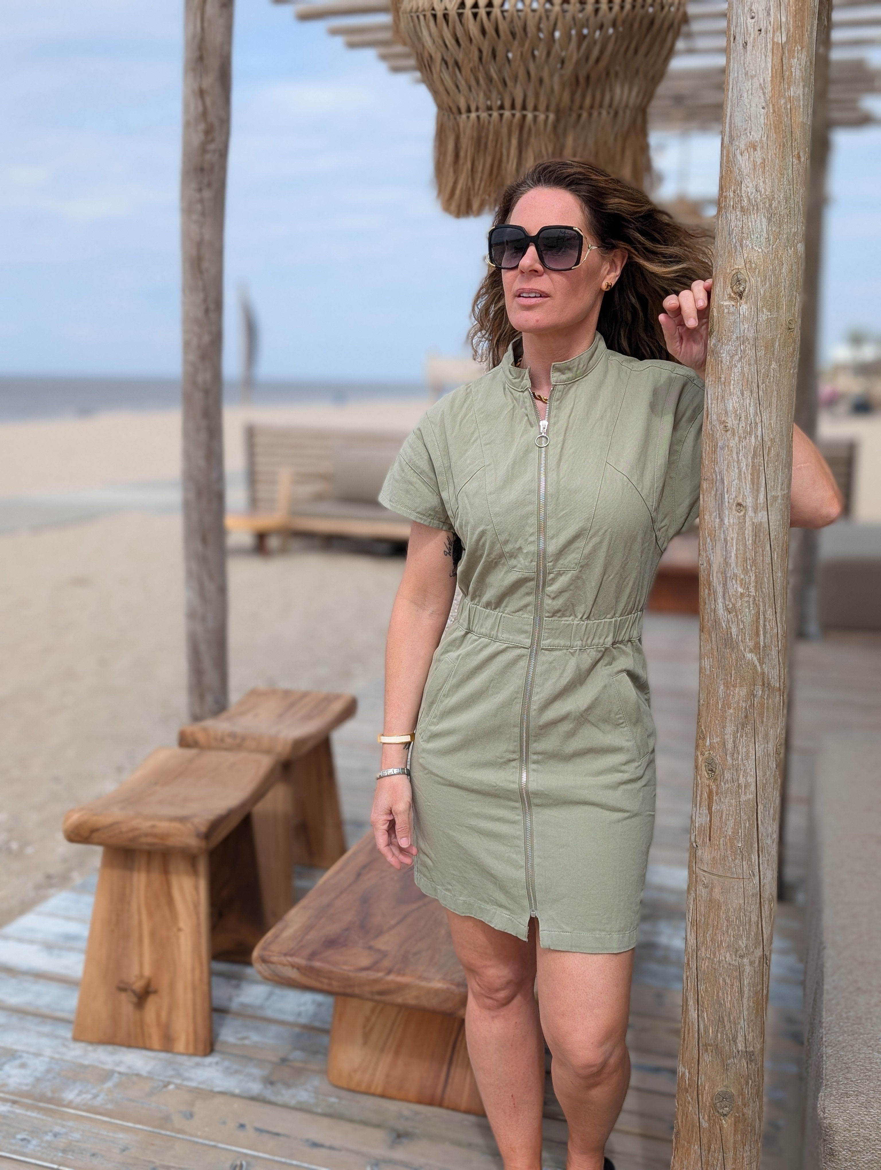 Sage Dress