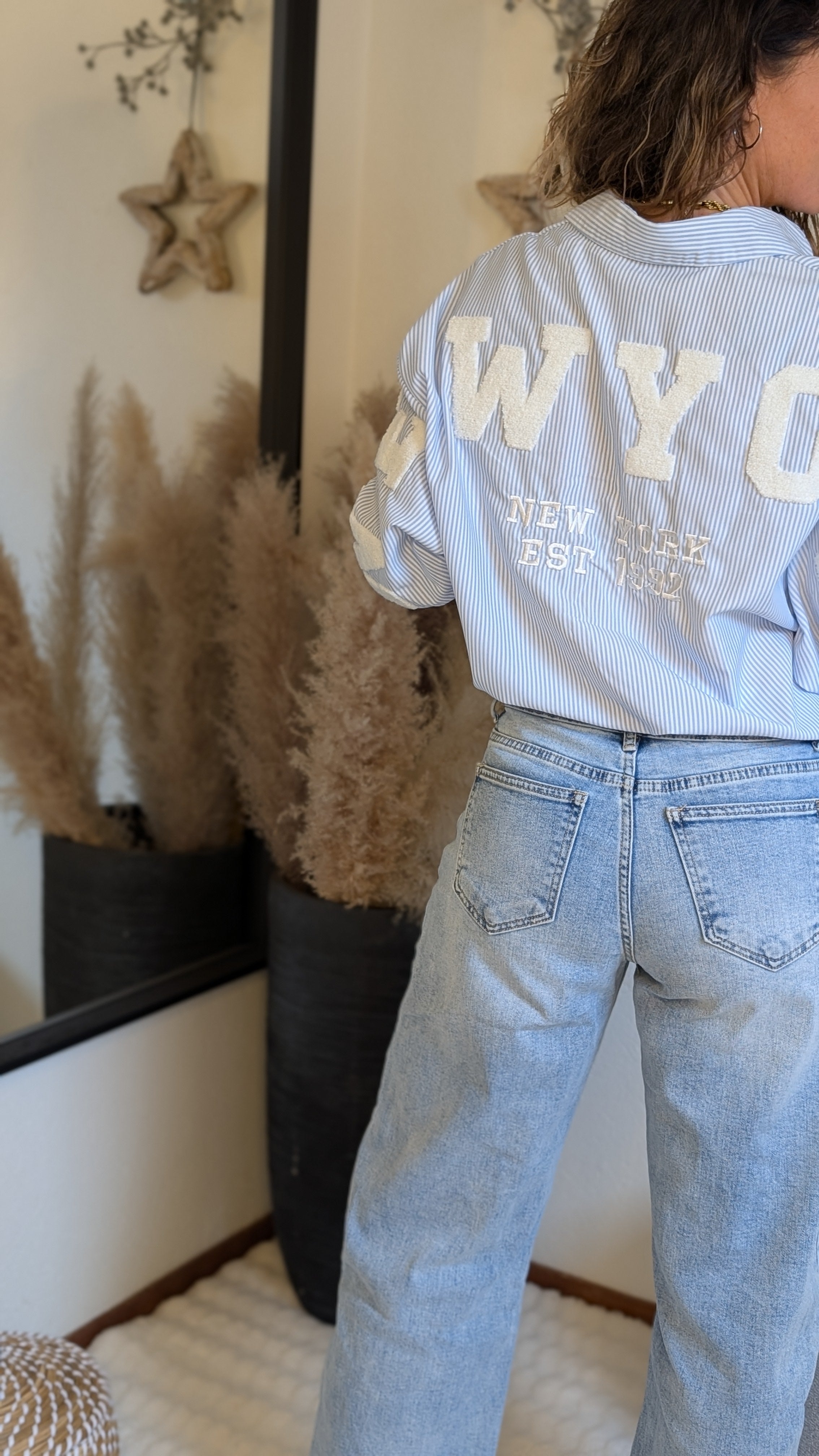 Oversized Dames Blouse New york