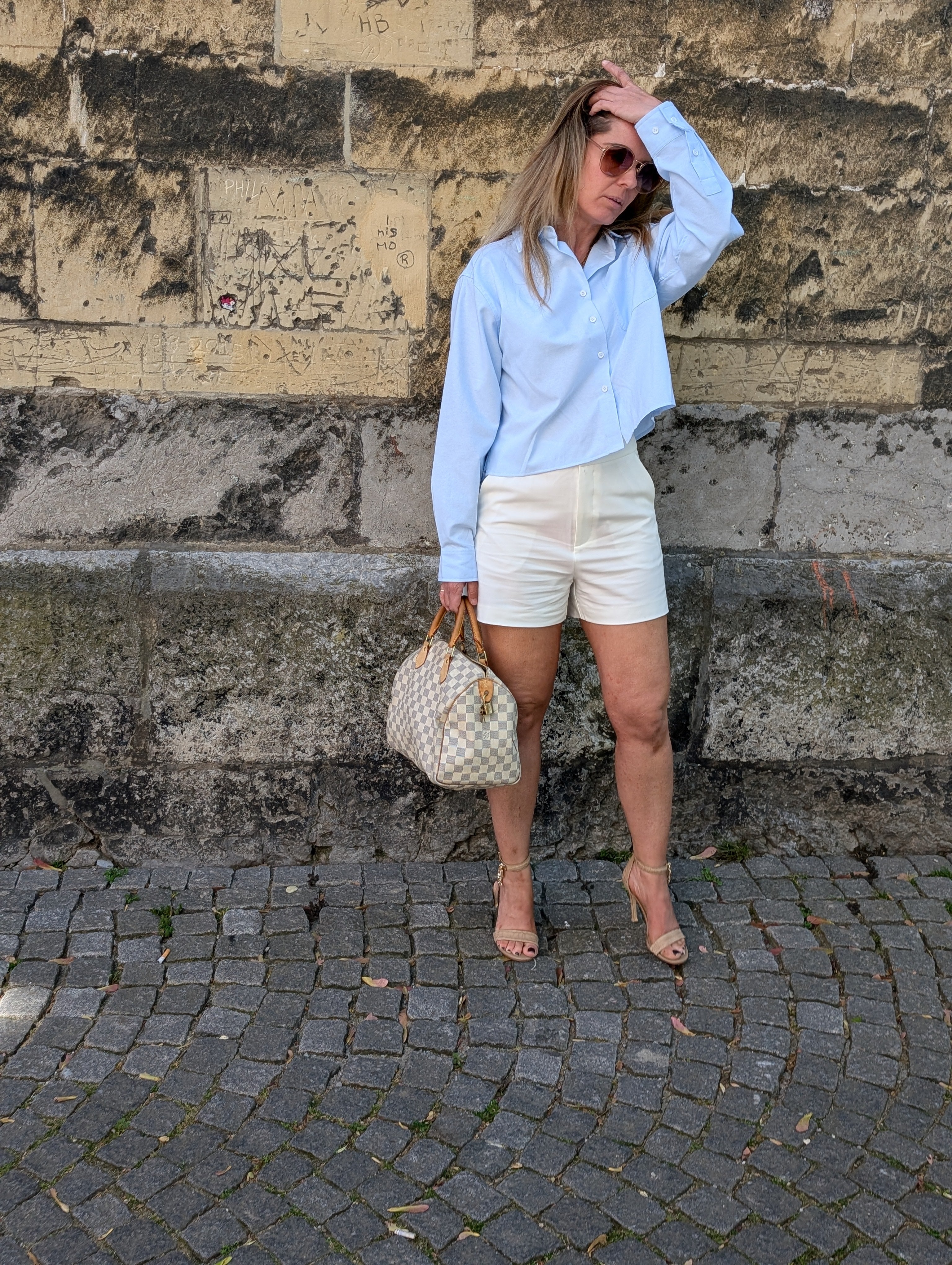 Witte High-Waist Short - Tailored Fit