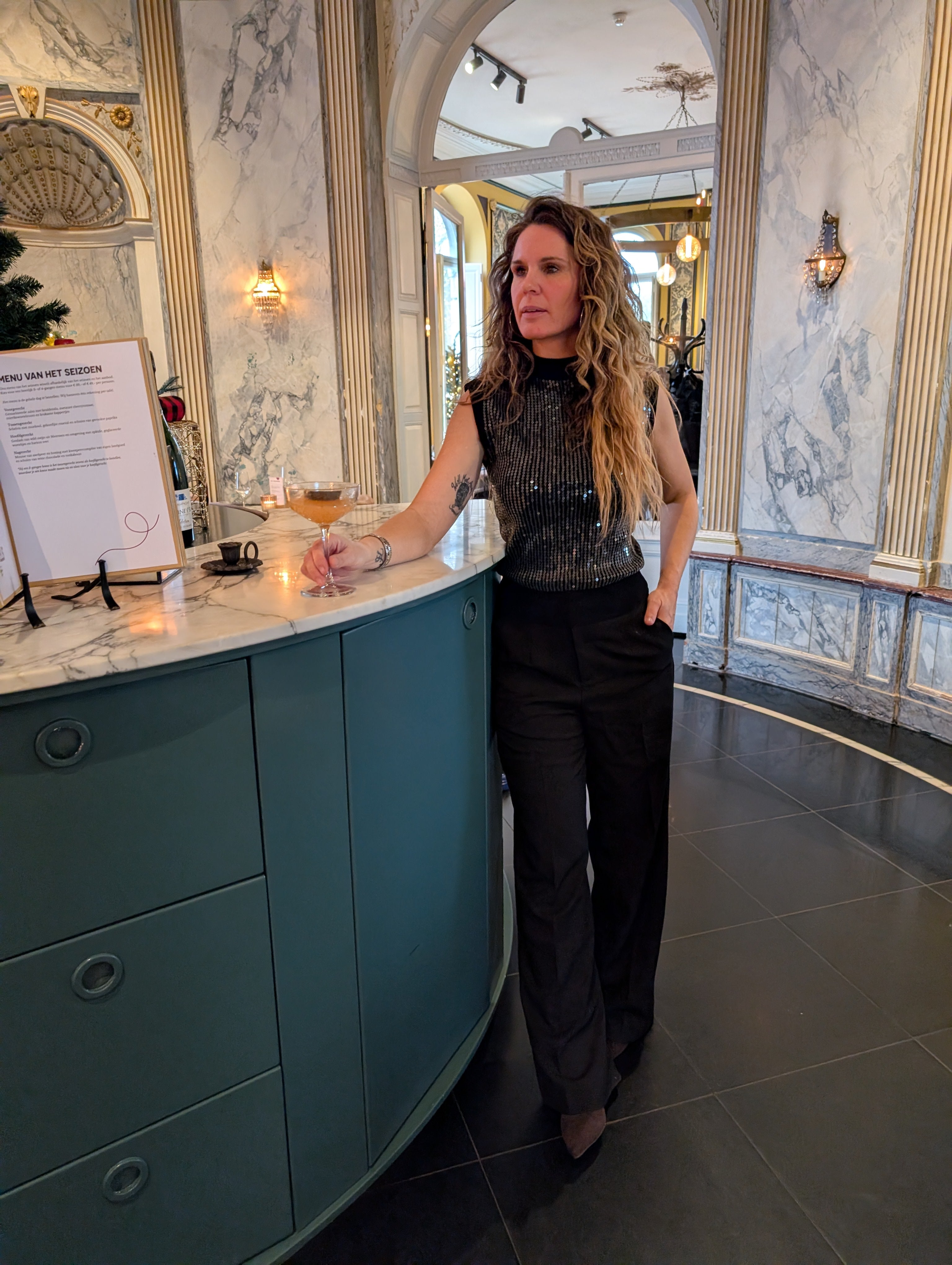 Zwarte Dames Pantalon