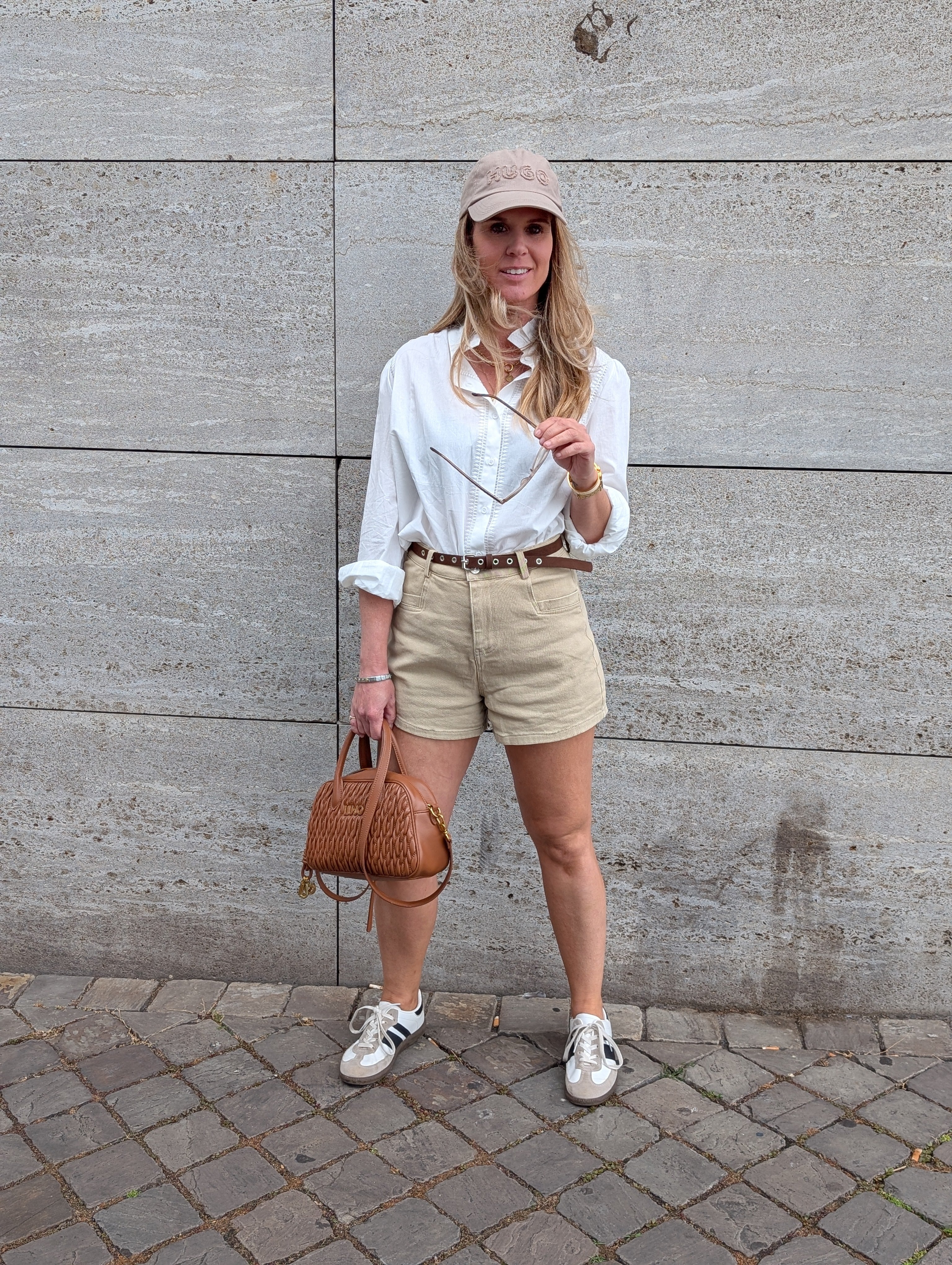 Tailored Button Short