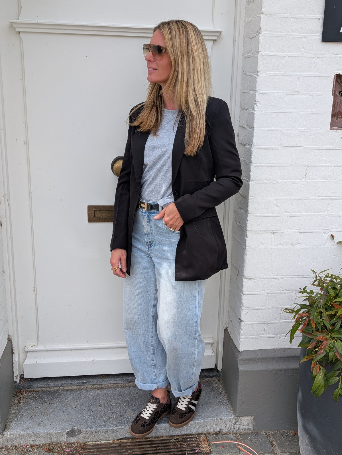 Klassieke Zwarte Tailored Blazer